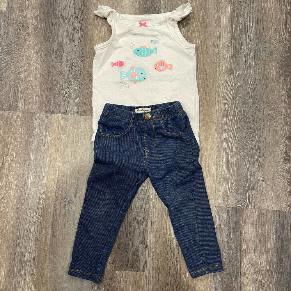 18 Month Toddler Girl 2 Piece Mixed brand